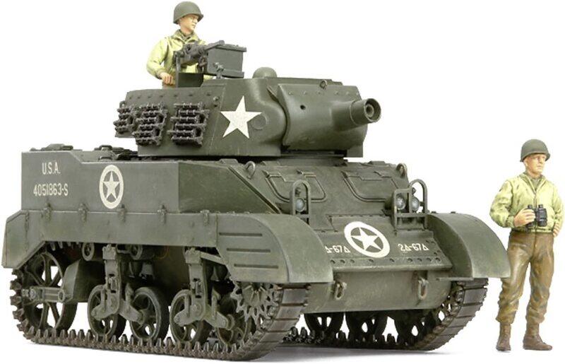 

Tamiya 1/35 MM #312 U.S. Howitzer Motor Carriage M8 "Awaiting Orders" Set