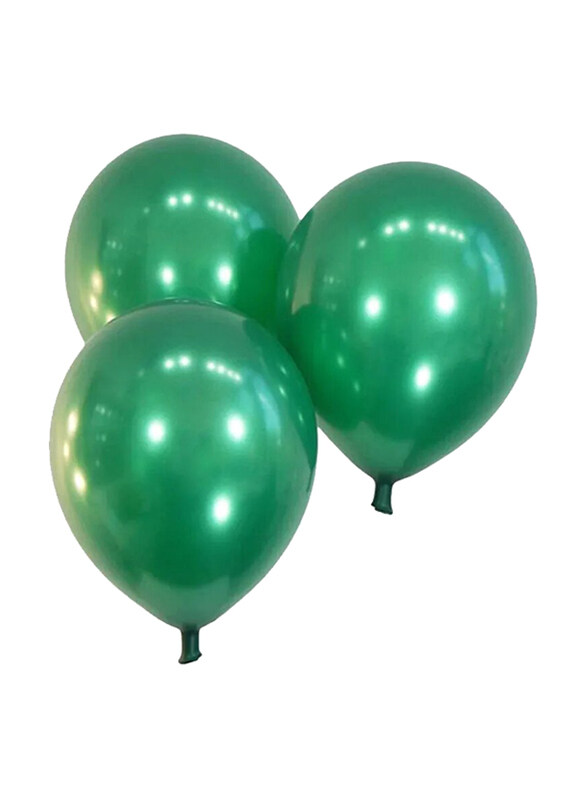 

Rosymoment 12-Inch Metallic Balloon Set, 40 Pieces, All Ages, Dark Green