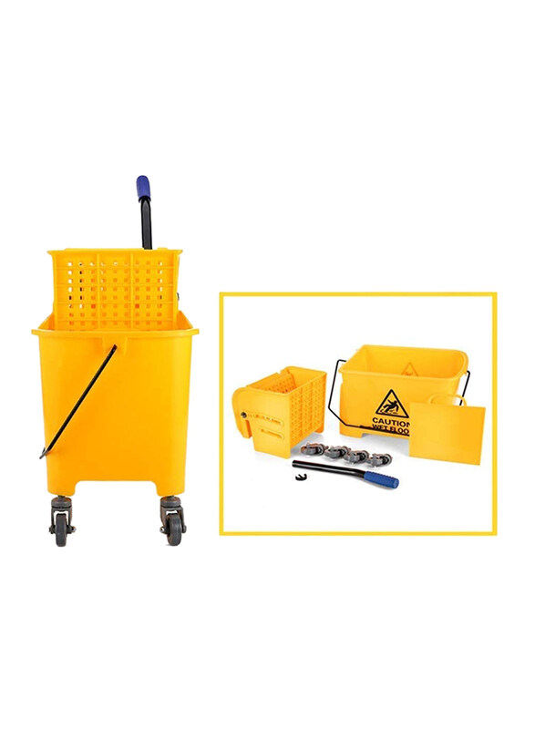 

Jjll Commercial Mop Bucket, 20L, Yellow