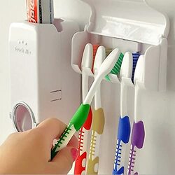 Touch Me Toothpaste Dispenser, White