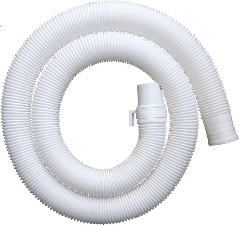 Irkaja Top Load Fully and Semi Automatic Washing Machine Flexible Waste Water Outlet Drain Hose Pipe, 1.5 Meter, White