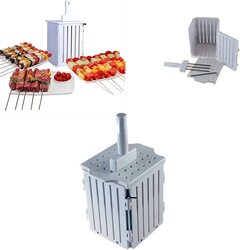BBQ 36 Holes Meat Skewer Kebab Maker Box Machine Beef Meat Maker Grill Barbecue Kitchen Accessories Tools The Goods For Kitchen And outdoor party