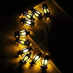 Eid Ramadan LED String Lights with 10 Bulbs Ramadan Light Decorations, Gold