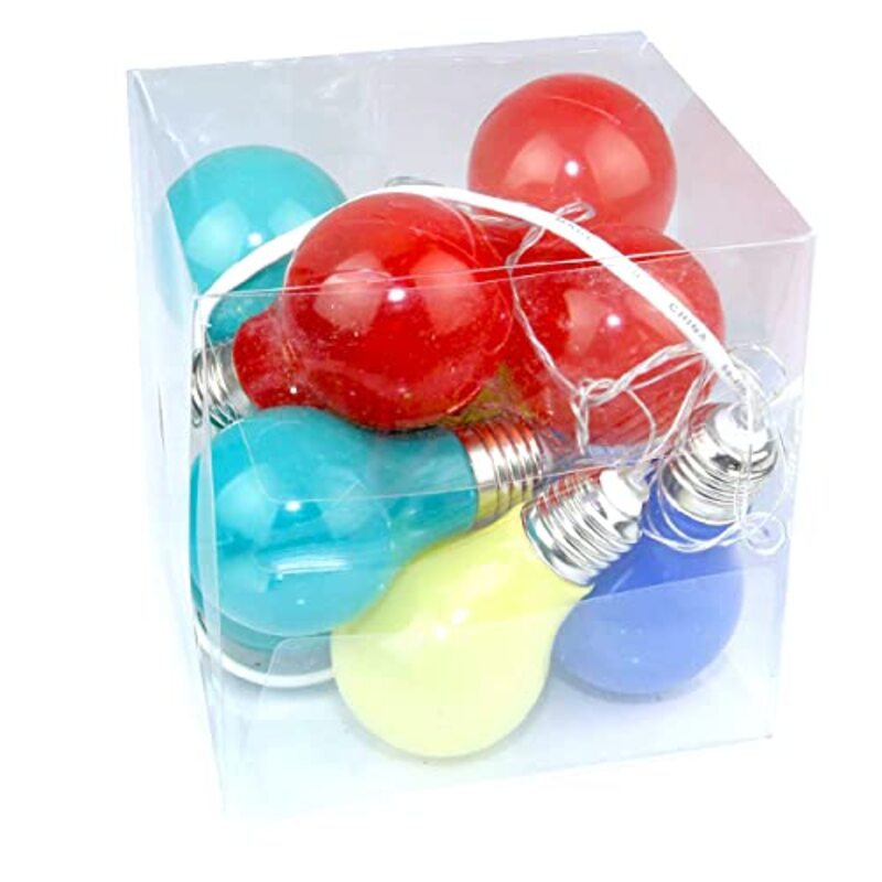 10 Piece Mix Lights Different Styles String Lights for Ramadan Mubarak Multicolors & Single Color Lights, Multicolour