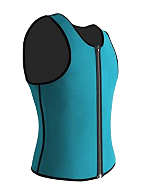 

Touch Down Waist Trainer Vest Vests for Men, Blue, 3XL