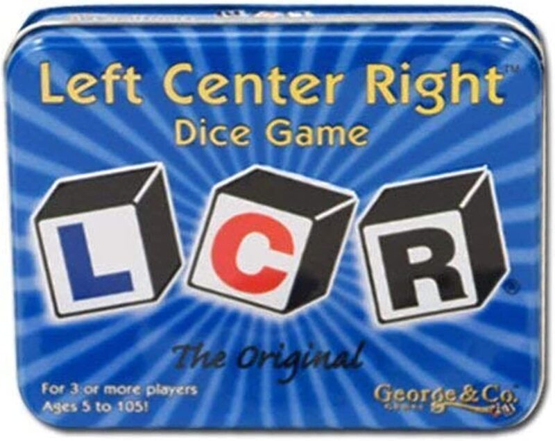 LCR Original Left Center Right Dice Game