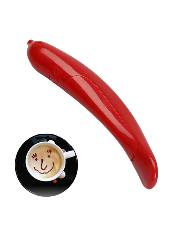 

Generic Reusable Cake Decorating Coffee Carving Art Pen, Red