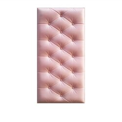 Gkekwmx Wall Panels Self Adhesive, 5 Pieces, Pink