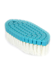 Cleano Flexible Multipurpose Scrubbing Brush, Blue/White