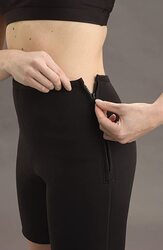 Graceful Slimming Short Thermal Shorts for Women, Black