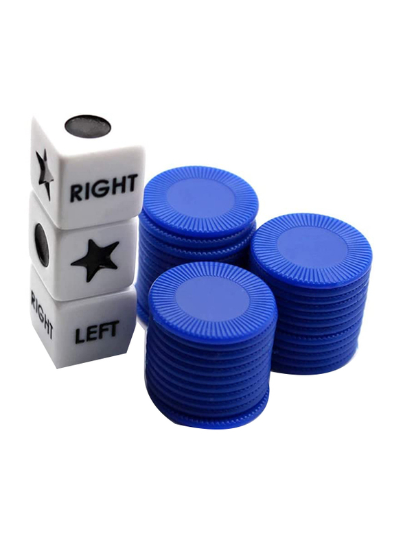 Annietfr Left Centre Right Dice Game Set