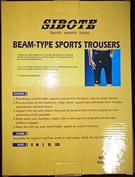 Nylon Beam Type Sports Trousers, 3XL, Black