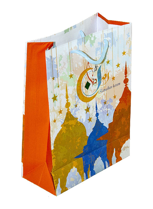 

Generic Ramadan Kareem Gift Bags, 24 x 17.5 x 8 cm, 12 Piece, Multicolour