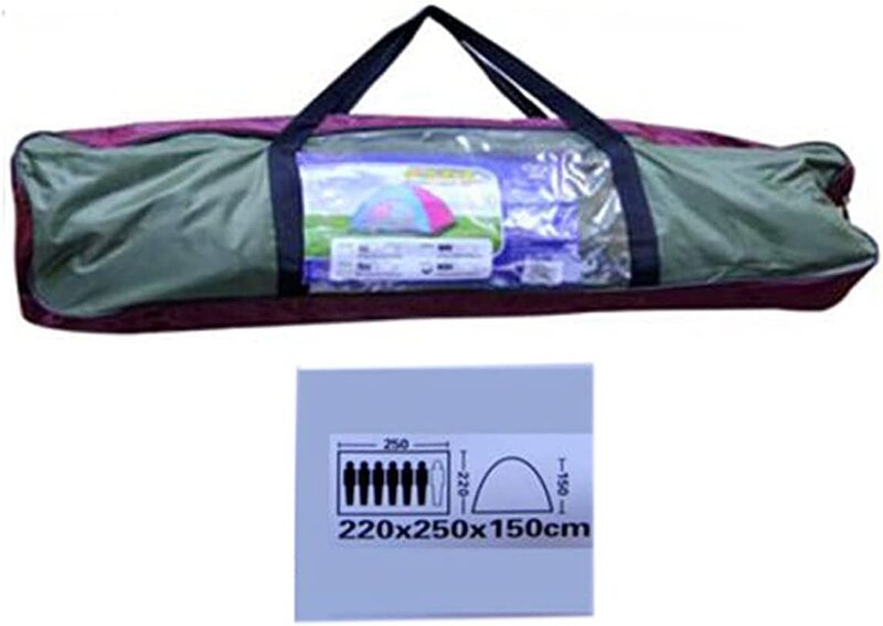6 to 7 parsons Tent Picnic Hiking Camping Portable Tent Waterproof with Bag Cabin Tent with Rainfly and Carry Bag