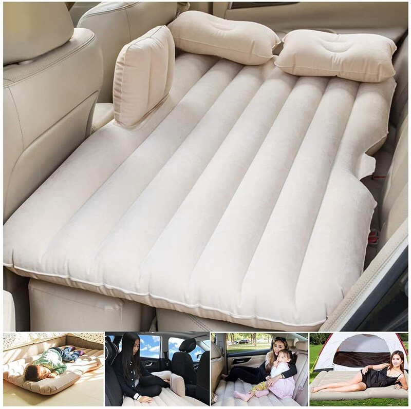 

Cara Penggunaan SUV Inflatable Air Mattresses for Outdoor Camping and Travelling With Pump, 138 x 85 x 45cm, Cream