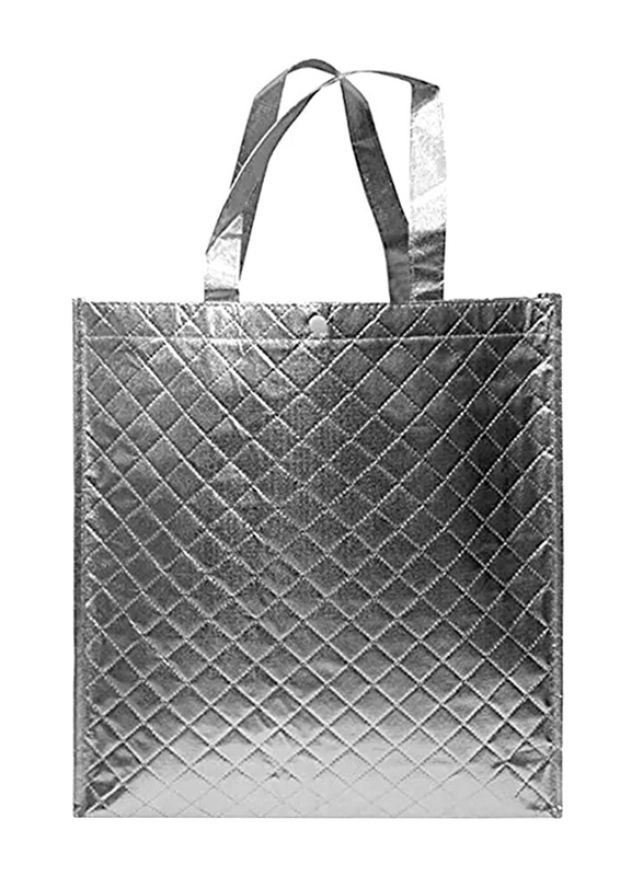 Rosymoment Shopping Bag, Silver