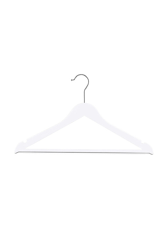

Generic 36-Piece High-Grade Wooden Clothes Hangers, White