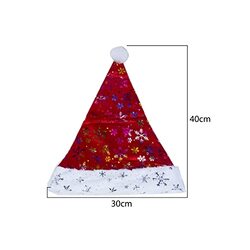 Christmas Hat, 30 x 40cm, 12 Pieces, Red