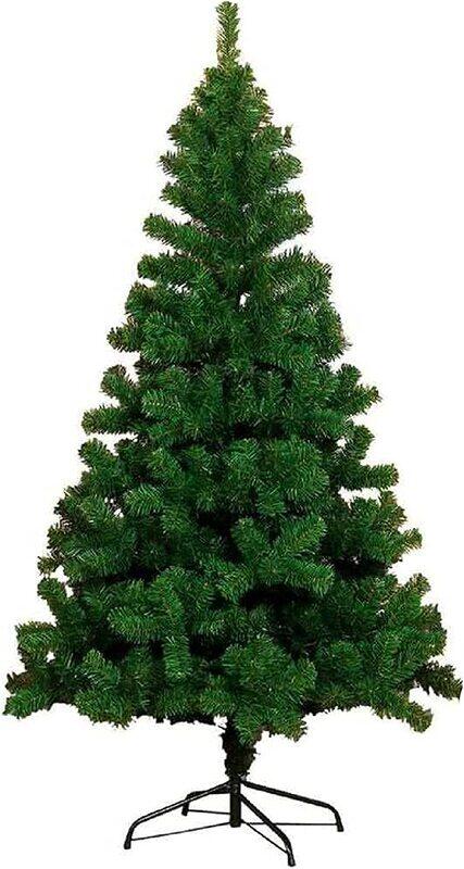 

GENERIC Christmas Tree 6ft Pine Needles Artificial Christmas Trees 180CM,600 Full Branches Tips Xmas Tree for Home and Office, Easy Assembly Metal Stand