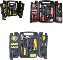 Professional Germany Design Hand Tool Box 142 pcs Set Portable Tool Kit Household Hand Toolbox General Repair Screwdriver Pliers Hammer