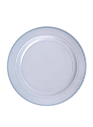 Rosymoment 10-Piece 9-inch Premium Quality Round Dinner Plate Set, White