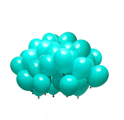 40 pcs 12 inch Metallic Balloons Tiffany Blue for Birthday Decoration, Decoration for Weddings, Engagement, Anniversary - Tiffany Blue (1x100 in carton)