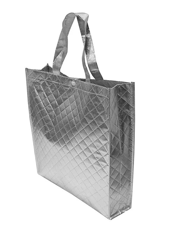 Rosymoment Gift Shopping Bag, Silver