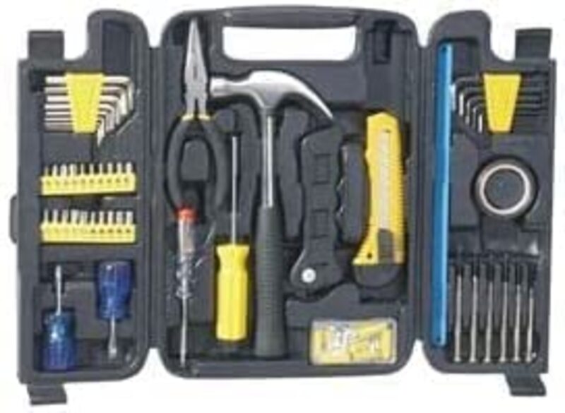 Professional Germany Design Hand Tool Box 142 pcs Set Portable Tool Kit Household Hand Toolbox General Repair Screwdriver Pliers Hammer