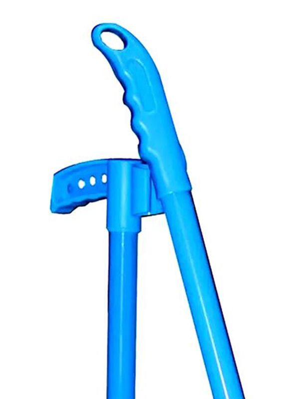 Cleano Dustpan & Broom Kit, Light Blue