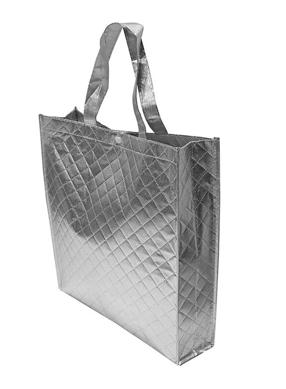 Rosymoment Shopping Bag, Silver