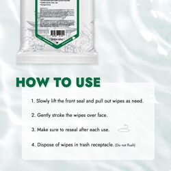 Raraskin Cleansing Wipes - Aloe