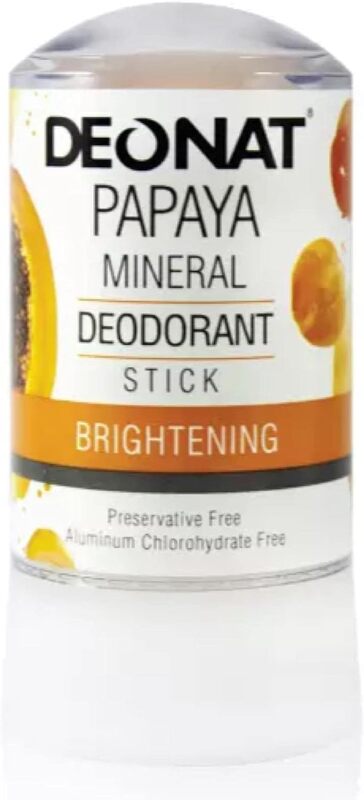 Deonat Papaya Mineral Deodorant Stick - 60 gm