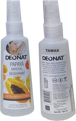 Deonat Papaya Mineral Deodorant Spray - 100 ml