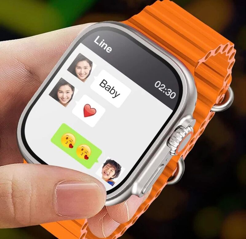 Ultra 2.2 Inch HD Display Smart Watch