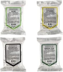 RARASKIN Cleansing Wipes gently remove makeup, eliminate impurities and refresh the skin (Pack of 4)