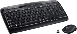 Logitech MK330 Wireless English Keyboard and Mouse, US Layout, Black