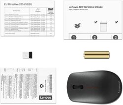 Lenovo 400 Wireless Optical Mouse Black