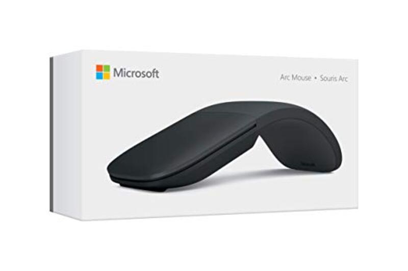 Microsoft ELG-00008 Bluetooth Optical Computers Arc Mouse, Black