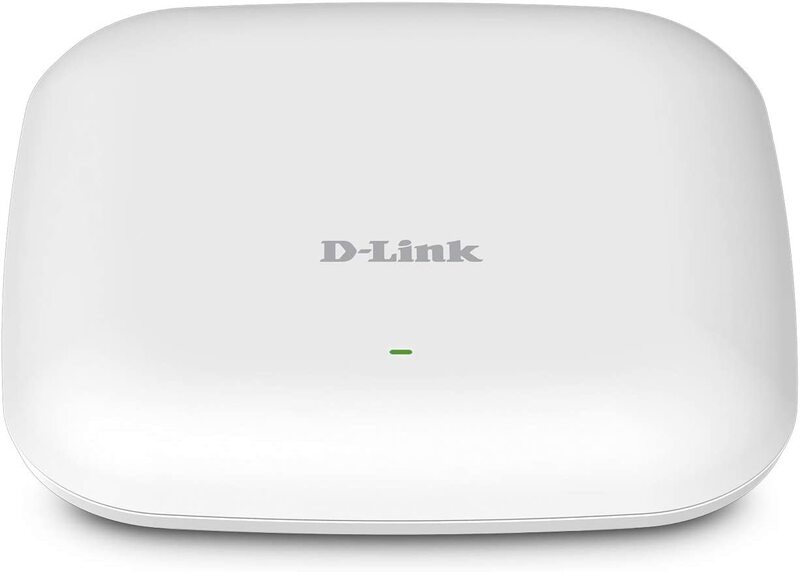 D-Link DAP-2610 Nuclias Connect AC 1300 Wave 2 Dual-Band PoE Access Point, White