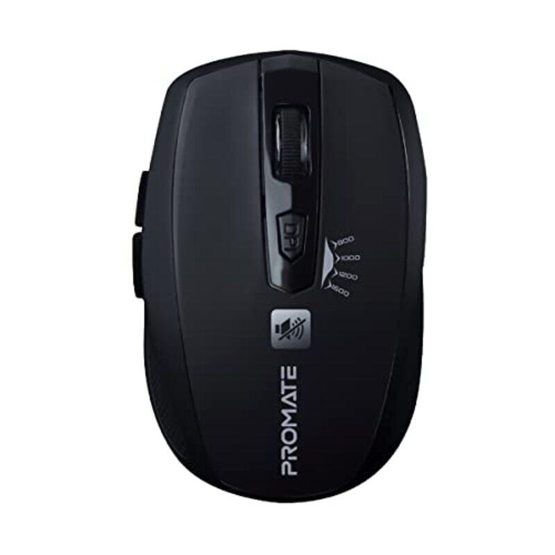 

Promate Breeze Wireless Optical Mouse, Black