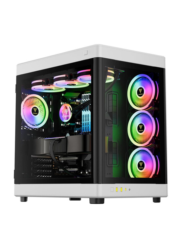 

Gamdias NESO P1 Full Tower Gaming Case, Black/White