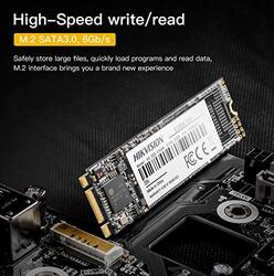 Hikvision 512GB E100N Internal SSD M.2 2280 interface SATA III Protocol SATA + SSD, Multicolour