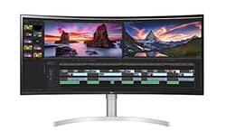 LG 38-Inch Ultra Wide Curved Monitor, 38WN95C-W.AEK, White