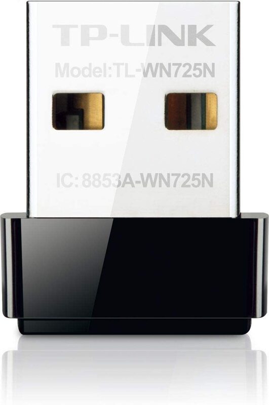 TP-Link Tl-wn725n 150mbps Wireless N Nano USB Adapter, Black
