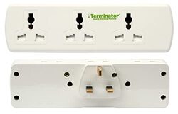 Terminator 6-Way Universal T-Socket and Indicator, TMA 166A, White