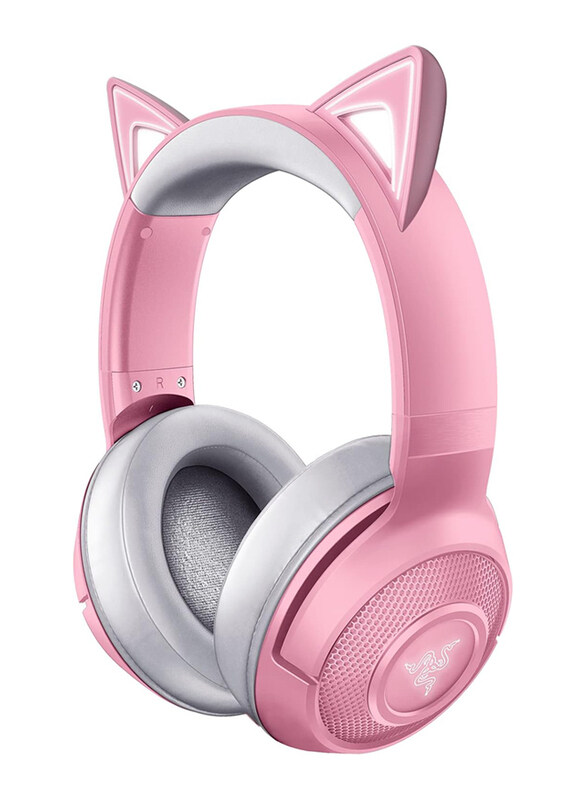 

Razer Kraken BT Kitty Edition Bluetooth Wireless Over-Ear Headphone with Microphonerophone, Pink