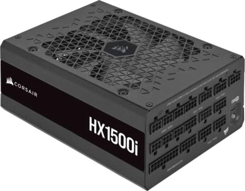 

Corsair HX1500i Fully Modular Ultra Low Noise ATX Digital Power Supply Three EPS12V Connectors 140mm Fluid Dynamic Bearing Fan, CP-9020215-UK, Black