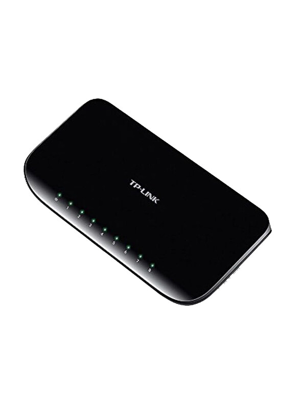 

TP-Link TL-SG1008D V8 8-Port Gigabit Desktop Switch, Black