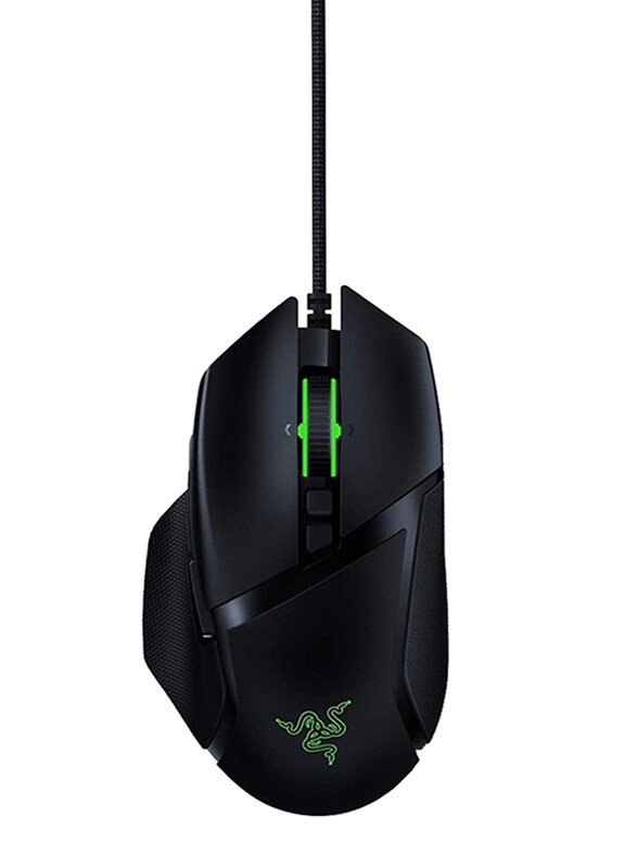 

N/a Razer Basilisk V2 Wired Ergonomic Gaming Mouse for PC, Black