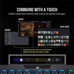Corsair Icue NexUS Companion 5-Inch Diagonal Screen for Keyboard Or Standalone Base, Black